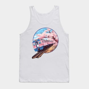 Sakura Train Tank Top